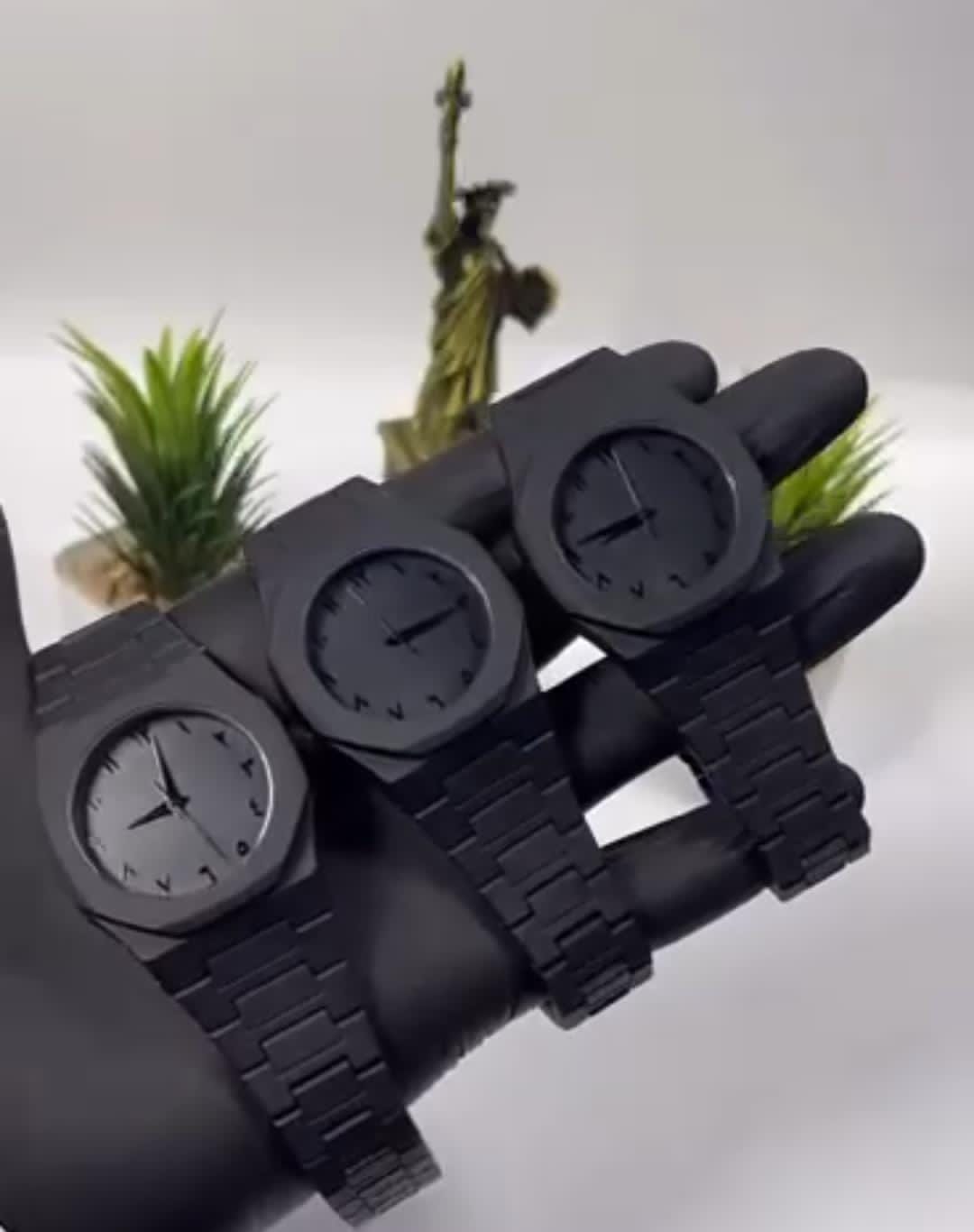 White Arabic Aura Watch – Stylish Smart Wrist Watch for Men