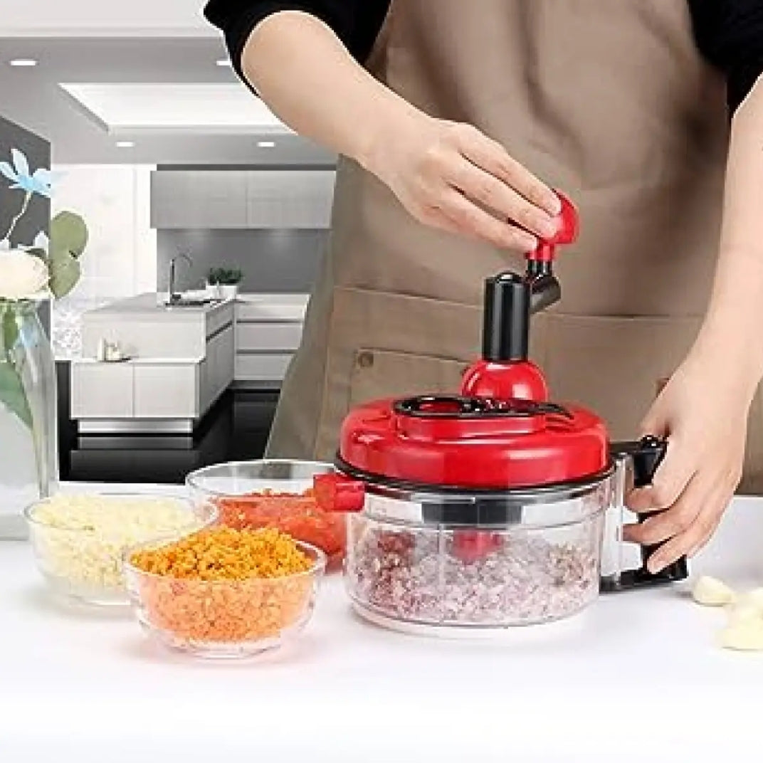 Manual Handy Chopper – Stainless Steel Blades