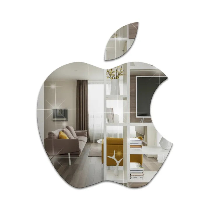 Oval Flexible Self-Adhesive Mirror Sticker – Safe & Stylish Wall Decor