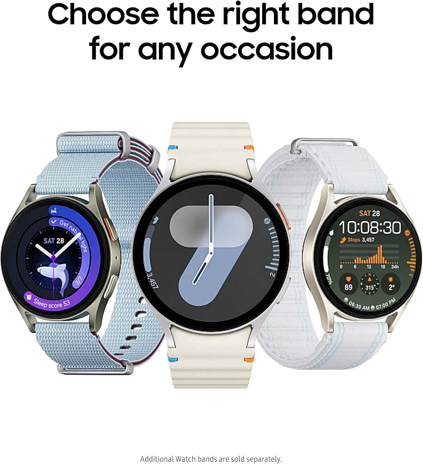 Samsung Galaxy Watch 7 (40mm) Bluetooth AI Smartwatch – Energy Score & Heart Rate Tracking
