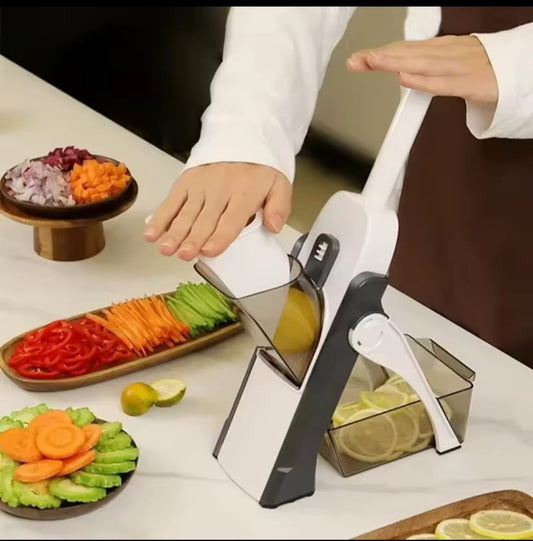 Spring Slicer Vegetable and Fruits Cutter Meal Prep