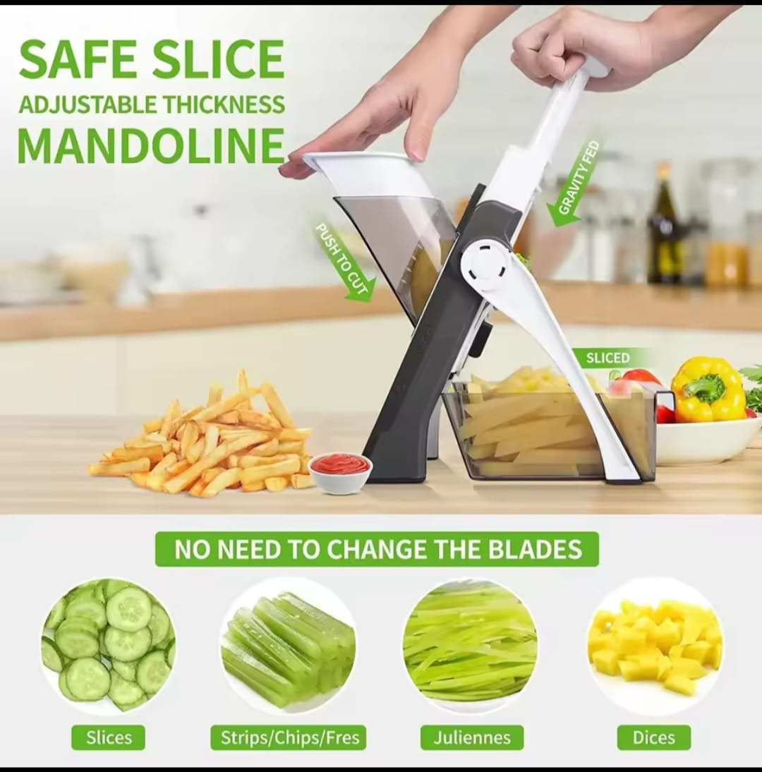 Spring Slicer Vegetable and Fruits Cutter Meal Prep